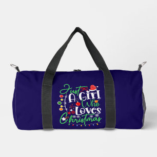 Sac De Sport Juste une fille qui aime Noël-64714