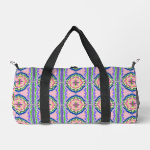 Sac De Sport Kaleidoscope Fleurissant Vibrant : Mandala Rose et