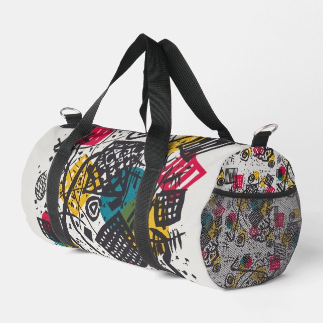 Sac De Sport Kandinsky Small Worlds V Classic Abstrait (Coin droit)