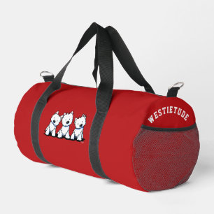 Sac De Sport KiniArt Westie Trio Petit