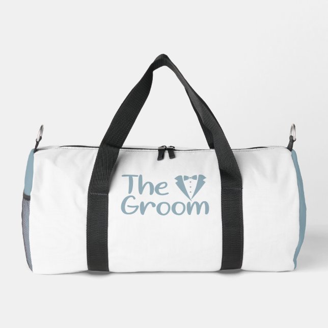 Sac De Sport La CHAMBRE Bleu clair Blanc (Verso)