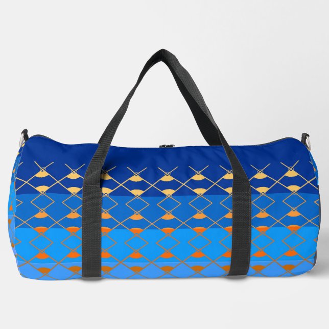 Sac De Sport Large Duffel Bag - Diamond Gradient Edge  (Recto)