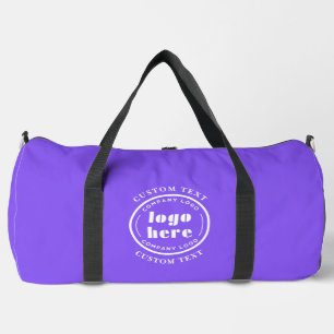 Sac De Sport Lavender Indigo Company Logo Promotion d'entrepris