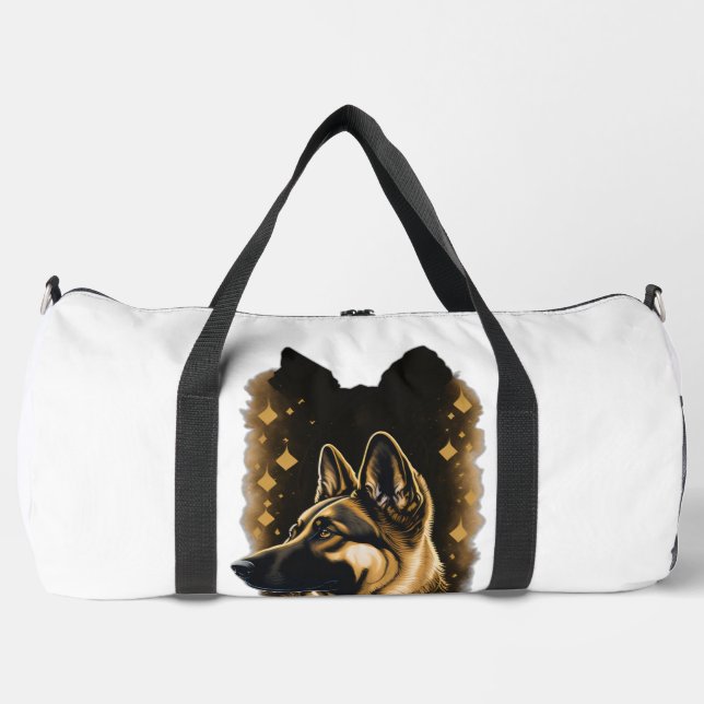 Sac De Sport Le Berger Allemand 011  (Recto)