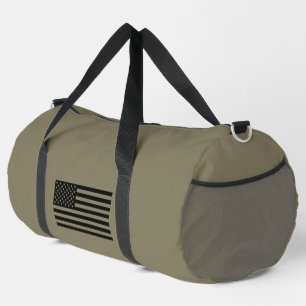 Sac De Sport Le drapeau américain ne me frappe pas Brown milita