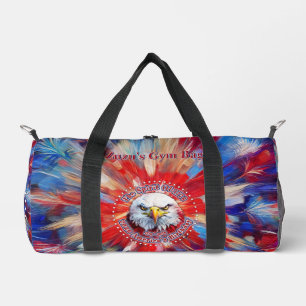 Sac De Sport L'Esprit de 1776, 2026 L'Aigle Rouge de Feu d'Amér