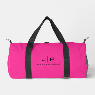Sac De Sport Lettre initiale monographique personnalisée Modèle