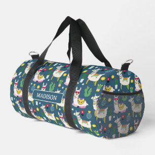 Sac De Sport Llamas En Lunettes De Soleil Motif