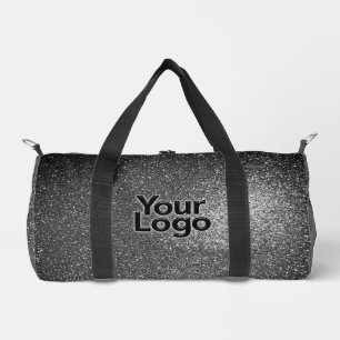 Sac De Sport Logo d'affaires de luxe Parties scintillant noir e