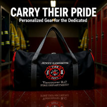 Logo du service d'incendie Badge noir et rouge