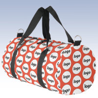 Logo Motif Promotion Business Rouge Orange