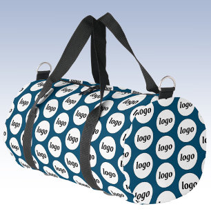Sac De Sport Logo Motif Promotionnel Business Turquoise Vert