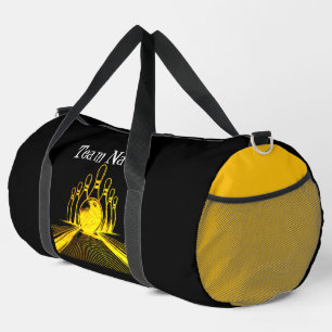 Sac De Sport Logo personnalisé de l'équipe de Bowling Golden