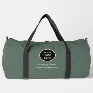 Sac De Sport Logo personnalisé Entreprise Sage Green Entreprise