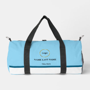 Sac De Sport Logo personnalisé Magnétique Élégant Bleu Poussiér