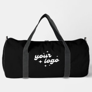 Sac De Sport Logo personnalisé noir