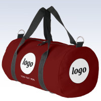 Logo Texte promotionnel Business Bourgogne Rouge