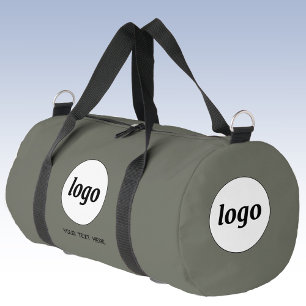 Sac De Sport Logo Texte promotionnel Business Sage Green