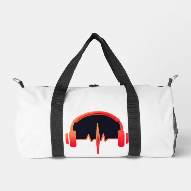 Sac De Sport "LyricPulse : Le rythme de la vie" (Recto)