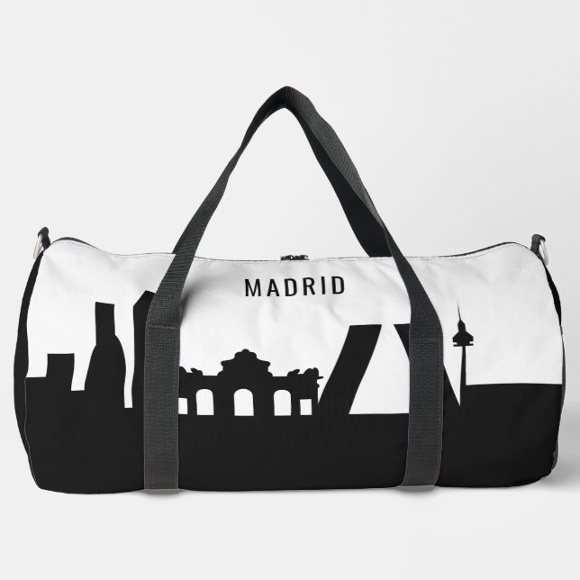 Sac De Sport Madrid Landmarks nom personnalisé (Recto)