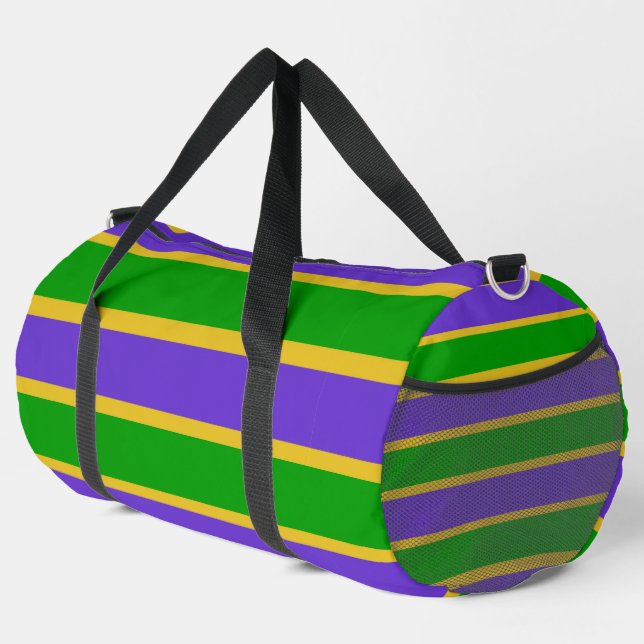 Sac De Sport Mardi Gras Stripes (Coin droit)
