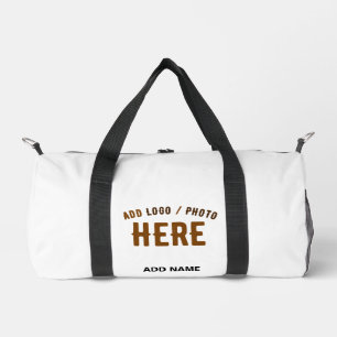 SAC DE SPORT MARQUE BLANCHE MODERNE ET PERSONNALISABLE VÉRIFIÉE