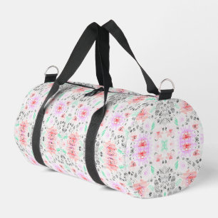 Sac De Sport Mignon aztéque floral pastel coloré