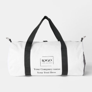 Sac De Sport Modèle de logo personnalisé élégant