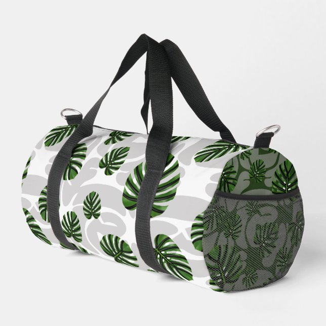 Sac De Sport Modern Boho Botanical Leaves Pattern (Coin droit)