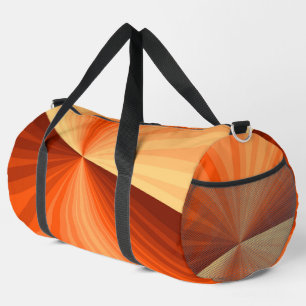 Sac De Sport Moderne Abstrait Orange Rouge Vanille Graphique Fr