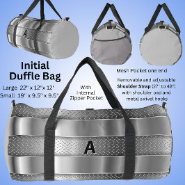 Sac De Sport Modifier l'apparence initiale en métal gris
