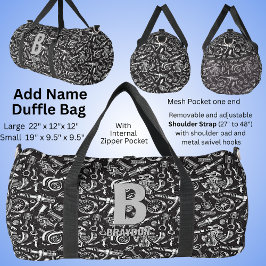 Sac De Sport Modifier le nom initial, ajouter (supprimer) le no