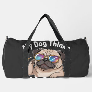 Sac De Sport Mon chien pense que je suis cool c'est tout ce qui
