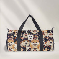Monogramme, motif animal chien