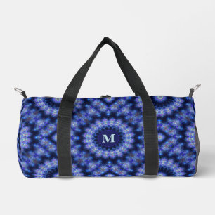 Sac De Sport Monogramme Motif Mandala Blue Purple