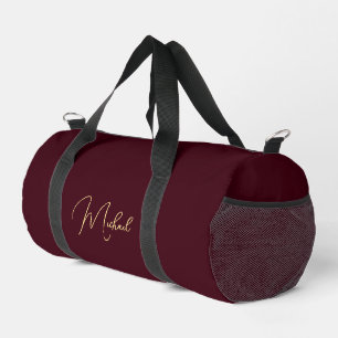 Sac De Sport Monogramme Or Bourgogne Gym Sports Voyage Continue