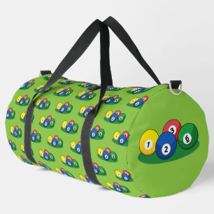 Sac De Sport Motif Billard Pool Snooker Balls