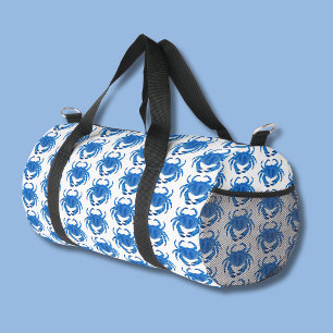 Sac De Sport Motif Crabe Bleu