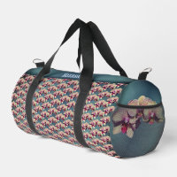 Motif de fleurs d'orchidées personnalisé