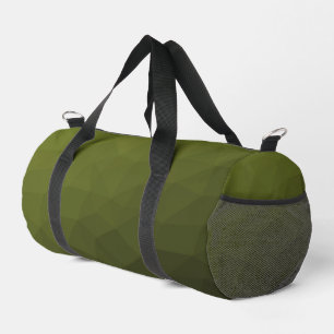 Sac De Sport Motif de maillage géométrique dégradé vert de l'Ar