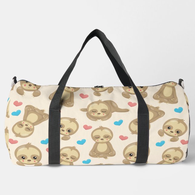 Sac De Sport Motif De Parfums, Mignons Parfums, Coeurs (Recto)