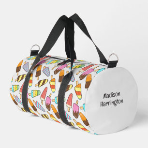 Sac De Sport Motif de Popsicles de crème glacée