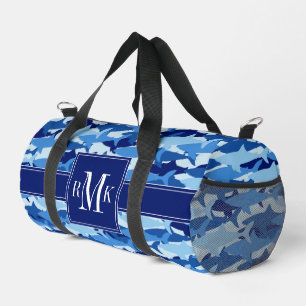 Sac De Sport Motif de requin bleu