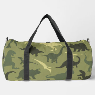 Sac De Sport Motif Dinosaure, Silhouette Dinosaure, Dino Vert