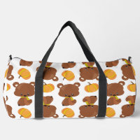 Motif D'Ours, Ours Mignons, Automne, Citrouille