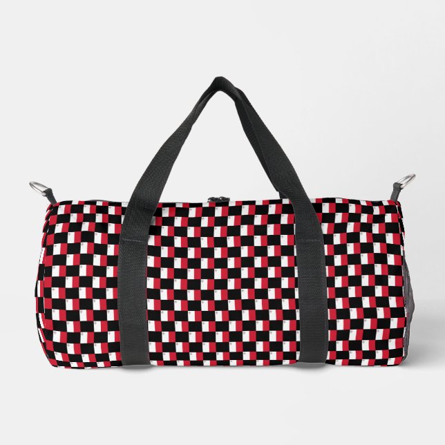 Sac De Sport motif du drapeau À damiers Malte (Recto)