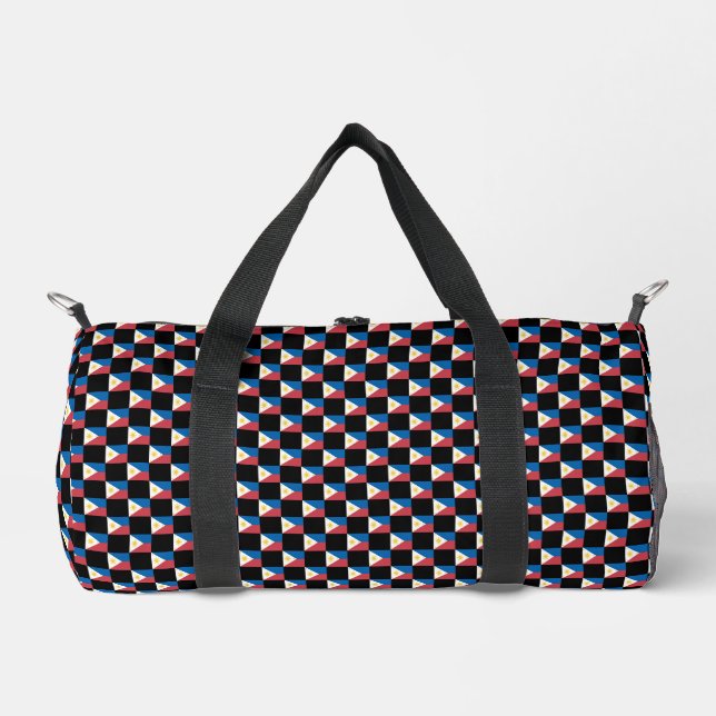 Sac De Sport motif du drapeau À damiers Philippines (Recto)