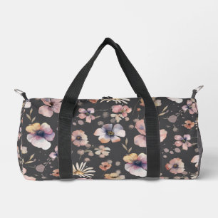 Sac De Sport Motif Fleurs sauvages Aquarelle Blush Bohème Moros