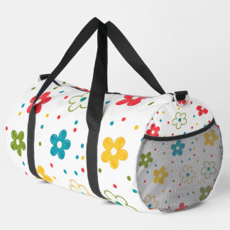 Sac De Sport Motif floral à pois