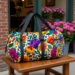 Sac De Sport Motif floral de voyage en fleurs